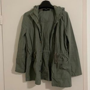 Green utility jacket (forever 21)